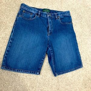 Ralph Lauren Womens Shorts Jean Capris Size 12
